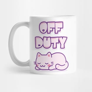 Kitty Off Duty Mug